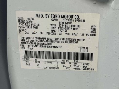 Used 2014 Ford F150 XL w/ Equipment Group 101A Mid image 16
