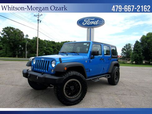 Used 2016 Jeep Wrangler Unlimited Sport w/ Connectivity Group AWD/4WD image 1