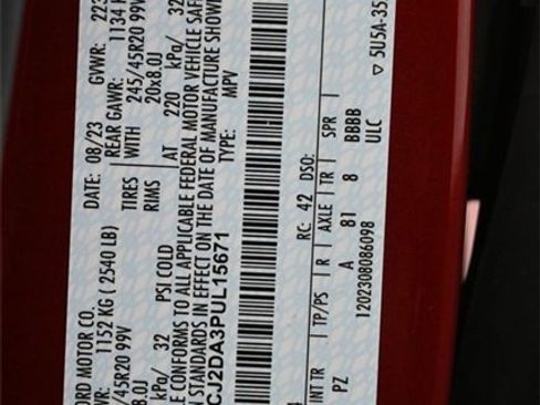 Certified 2023 Lincoln Corsair Reserve w/ Equipment Group 201A image 36