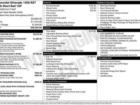 Used 2020 Chevrolet Silverado 1500 RST w/ All-Star Edition image 39