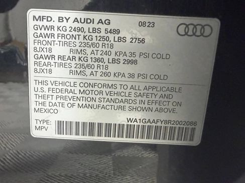 Certified 2024 Audi Q5 2.0T Premium w/ Convenience Package AWD/4WD image 26