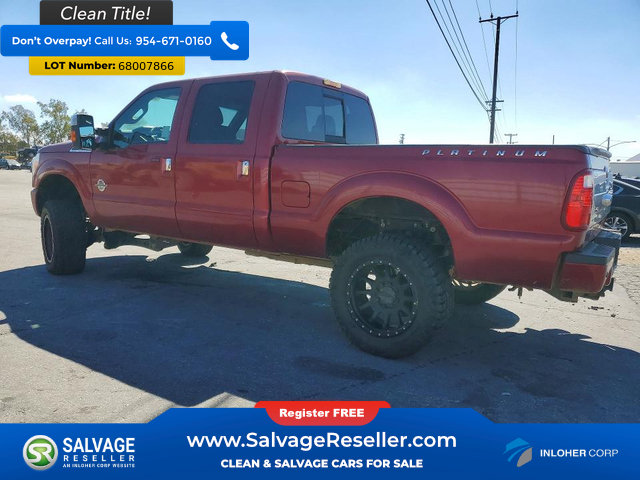 Used 2013 Ford F250 Platinum w/ FX4 Off Road Pkg AWD/4WD image 3