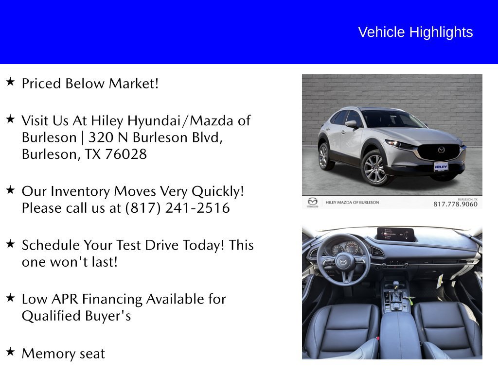 Certified 2026 MAZDA CX-30 AWD 2.5 S image 10