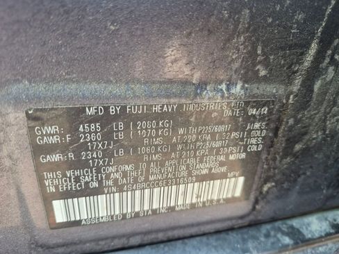 Used 2014 Subaru Outback 2.5i Premium w/ Popular Package #1B AWD/4WD image 15