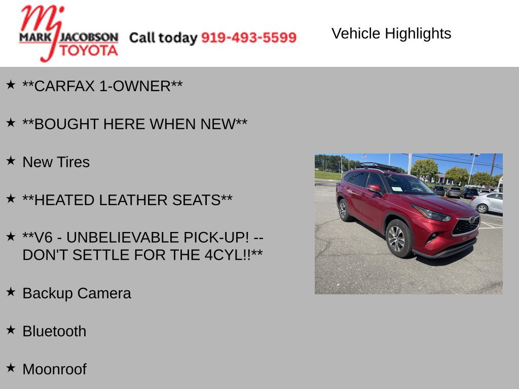Used 2022 Toyota Highlander XLE FWD image 6