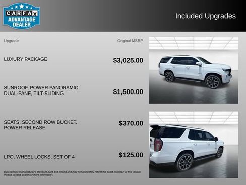 Certified 2024 Chevrolet Tahoe RST w/ Luxury Package AWD/4WD image 3