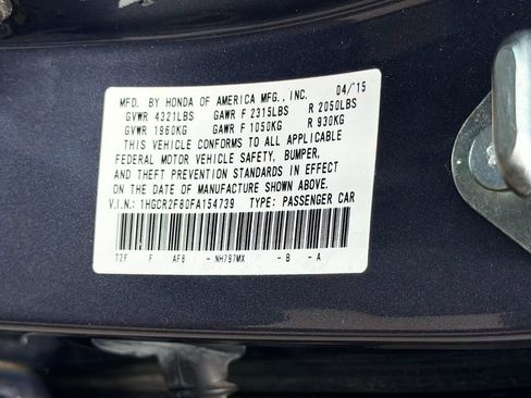 Used 2015 Honda Accord EX-L image 39
