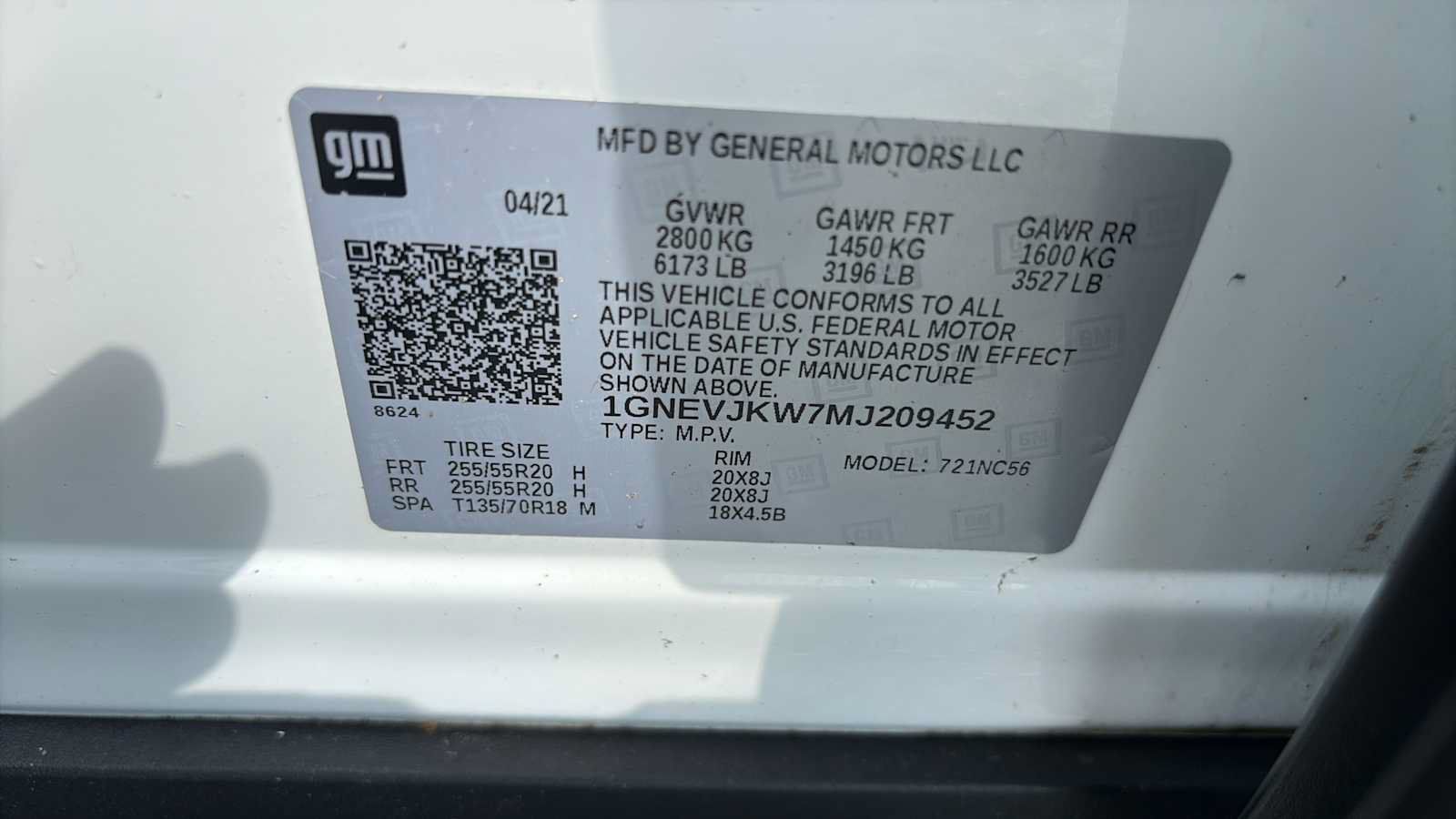 Used 2021 Chevrolet Traverse RS AWD/4WD image 15