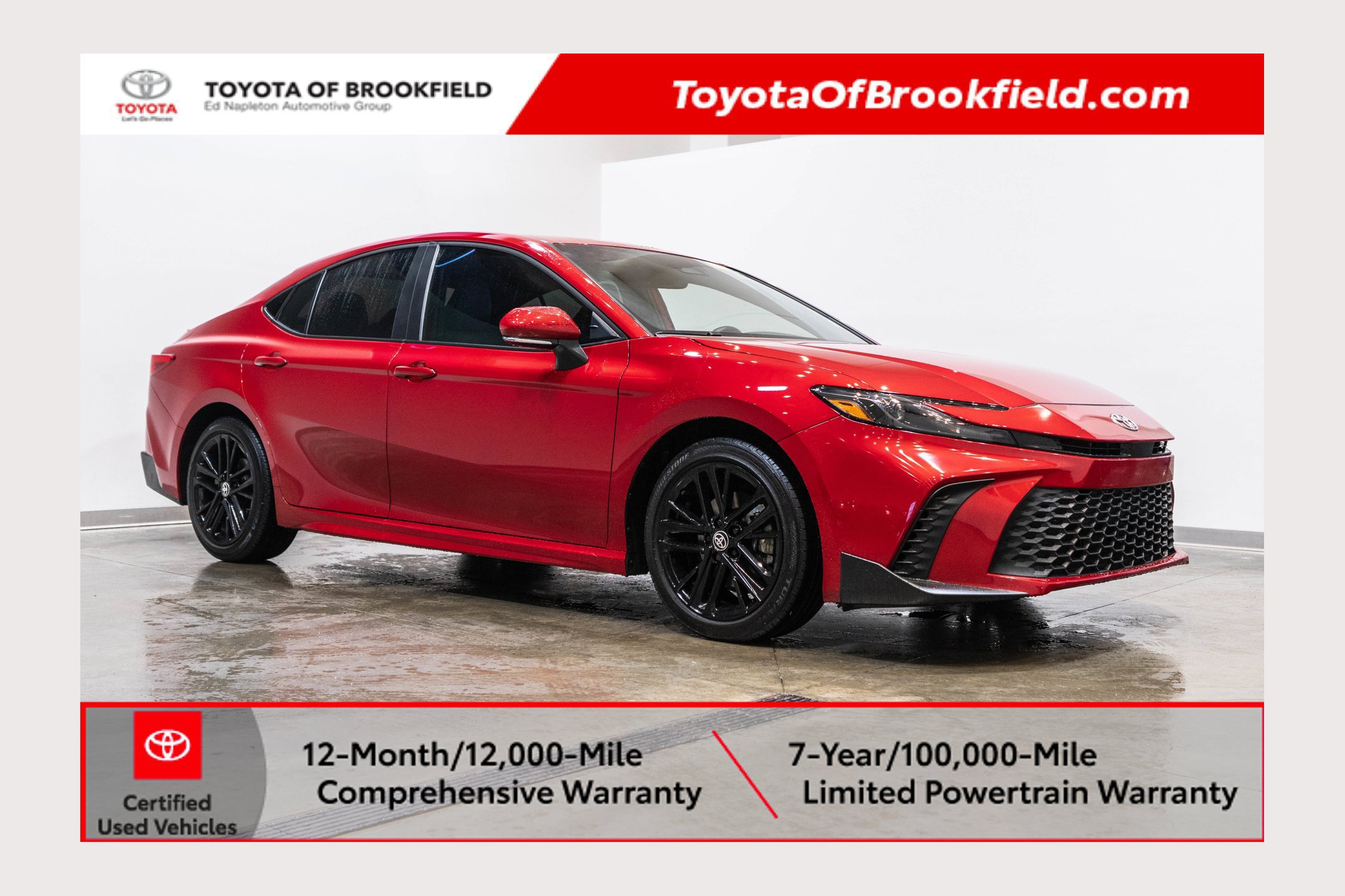 Certified 2025 Toyota Camry SE w/ Convenience Package FWD image 1