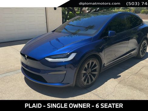 Used 2022 Tesla Model X Plaid AWD/4WD image 1