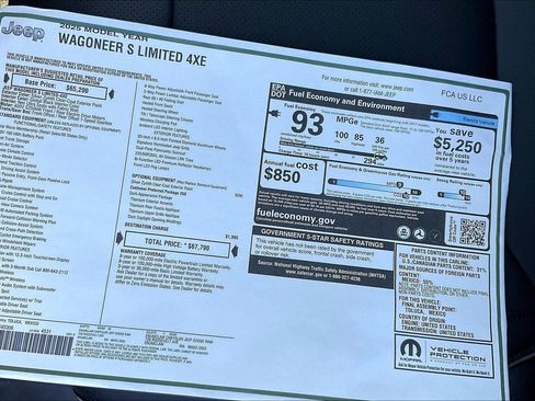 New 2025 Jeep Wagoneer S Limited image 15