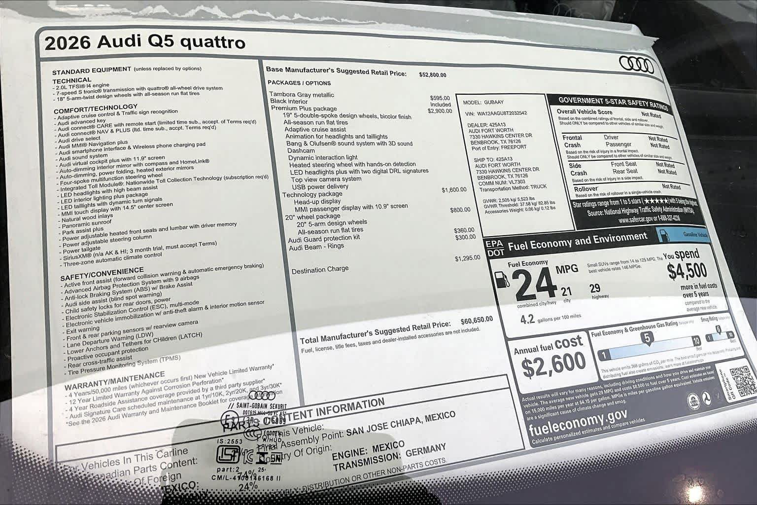 New 2026 Audi Q5 Premium AWD/4WD image 19
