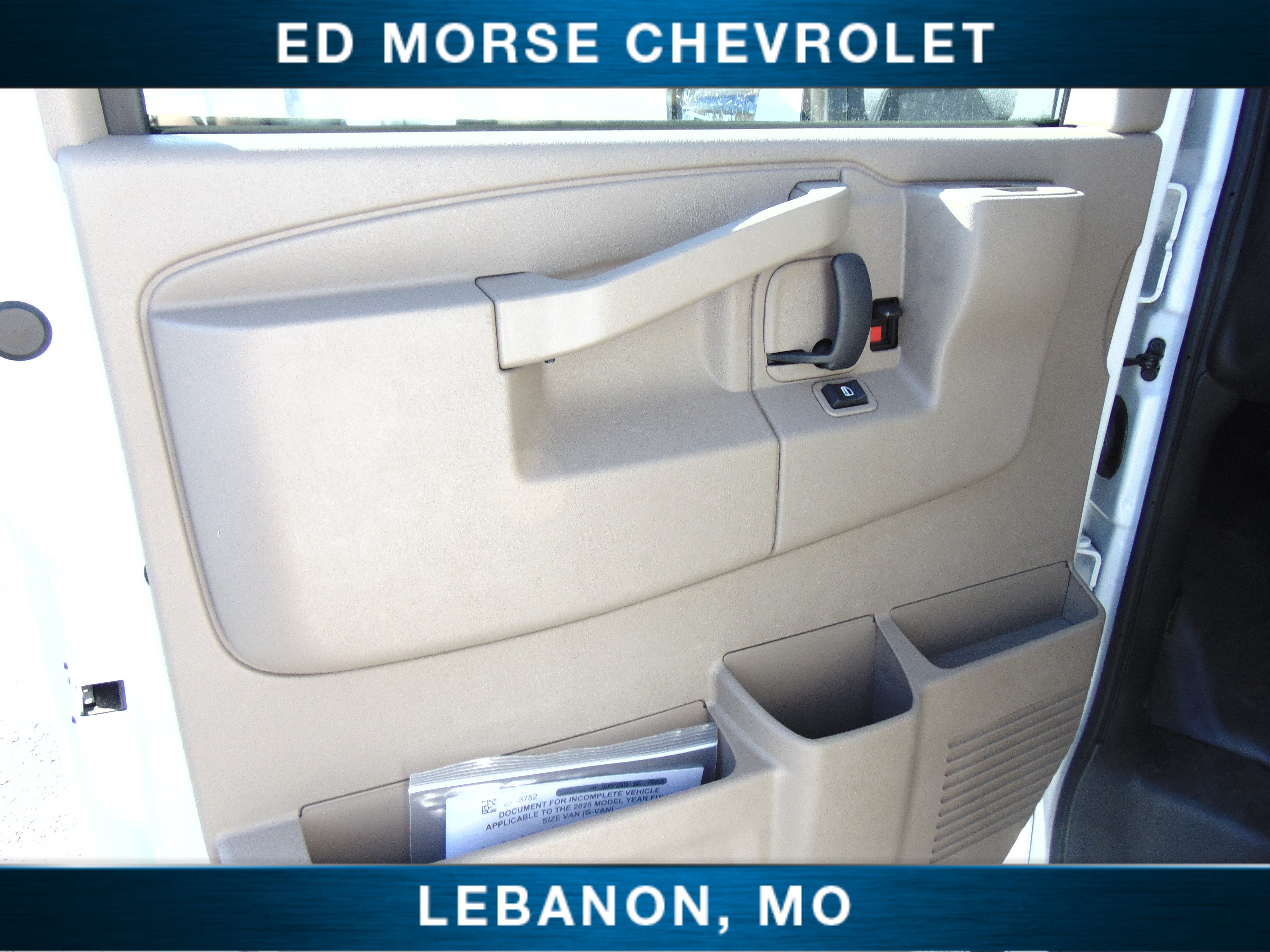 New 2025 Chevrolet Express 3500 w/ Power Convenience Package RWD image 11