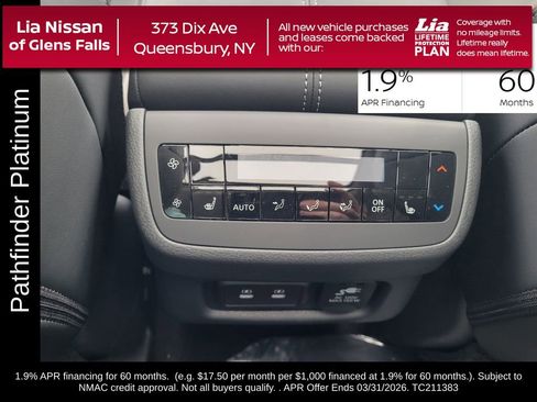 New 2026 Nissan Pathfinder Platinum image 35