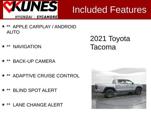 Used 2021 Toyota Tacoma SR5 w/ Trail Edition AWD/4WD image 2