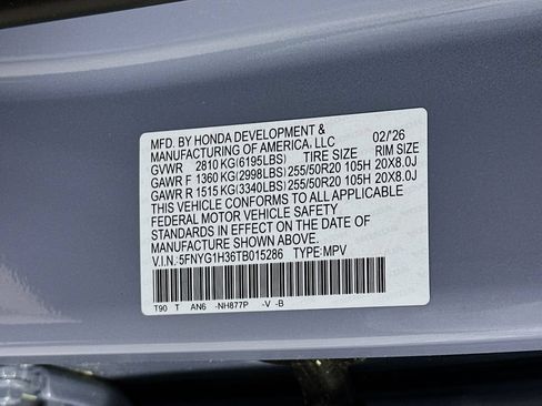 Used 2026 Honda Pilot Sport image 27