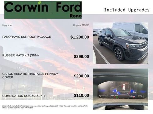 Used 2023 Volkswagen Taos SE w/ Panoramic Sunroof Package image 3