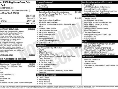 Used 2023 RAM 2500 Big Horn w/ Level 2 Equipment Group image 2