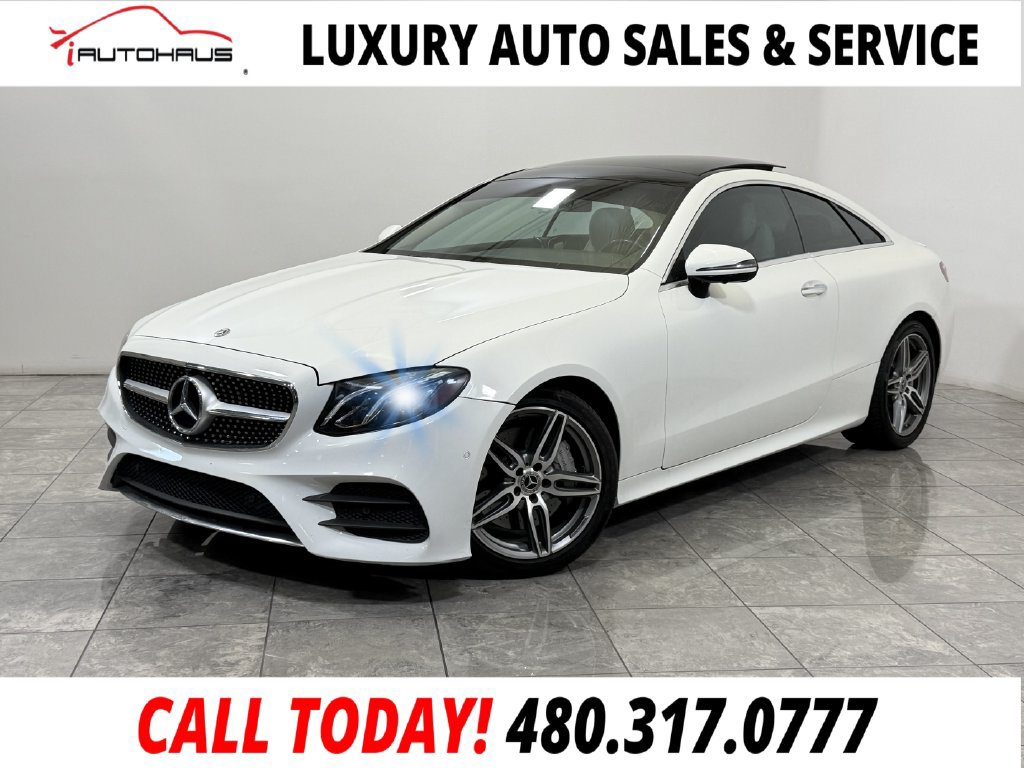 Used 2019 Mercedes-Benz E 450 Coupe w/ AMG Line Package image 1