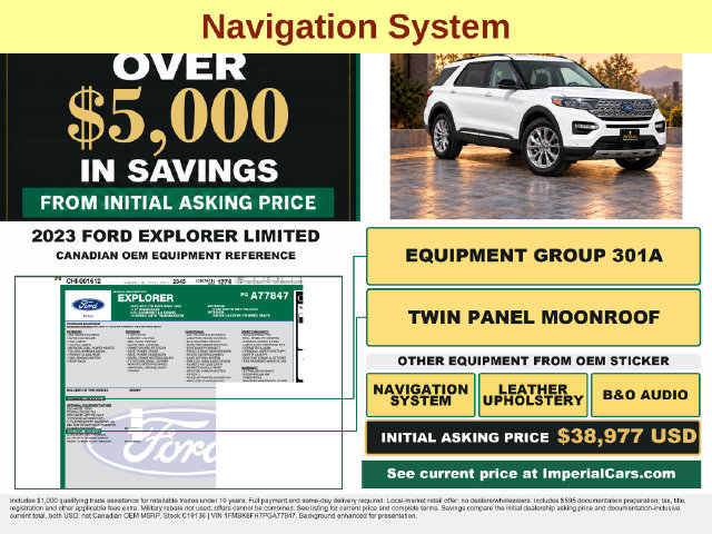 Certified 2023 Ford Explorer Limited AWD/4WD image 4
