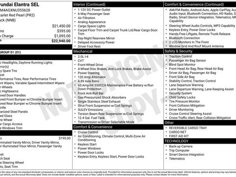 Used 2022 Hyundai Elantra SEL image 9