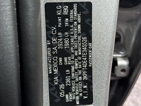 New 2026 Kia K4 FWD image 29