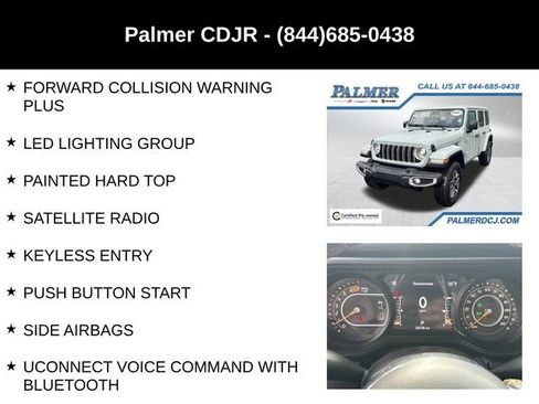 Certified 2024 Jeep Wrangler Sahara w/ Technology Group image 12