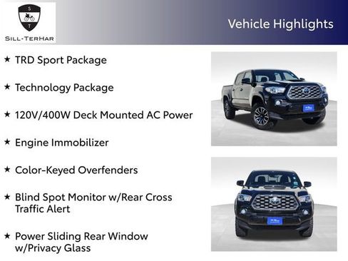 Used 2022 Toyota Tacoma TRD Sport w/ Technology Package AWD/4WD image 4