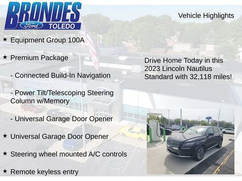Used 2023 Lincoln Nautilus FWD w/ Premium Package image 5