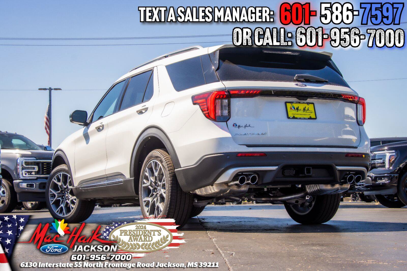 New 2027 Ford Explorer Platinum w/ 3.0L Ultimate Package AWD/4WD image 3