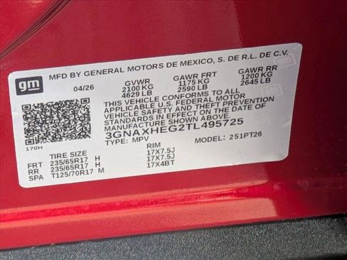 New 2026 Chevrolet Equinox LT w/ Convenience Package II FWD image 16