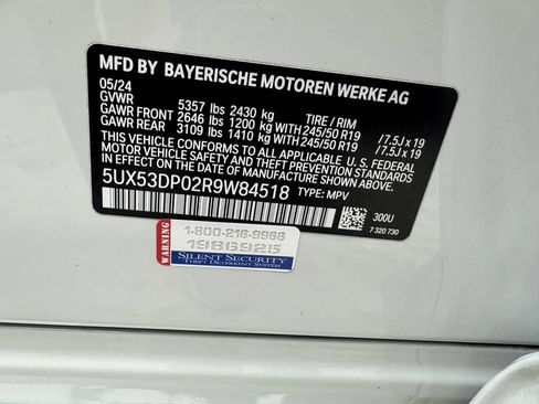 Used 2024 BMW X3 xDrive30i w/ Premium Package AWD/4WD image 30