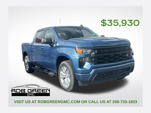 Used 2024 Chevrolet Silverado 1500 Custom AWD/4WD image 1