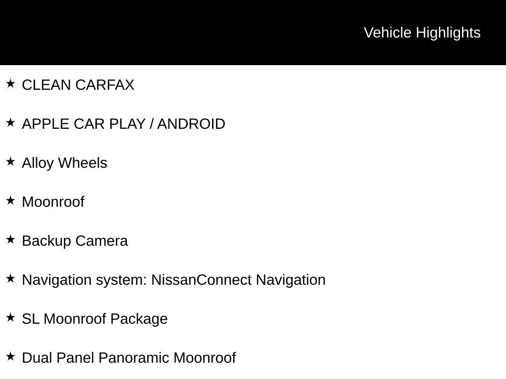 Used 2022 Nissan Murano SL w/ SL Moonroof Package AWD/4WD image 5
