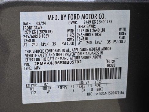 Used 2024 Ford Edge SEL w/ Convenience Package AWD/4WD image 31