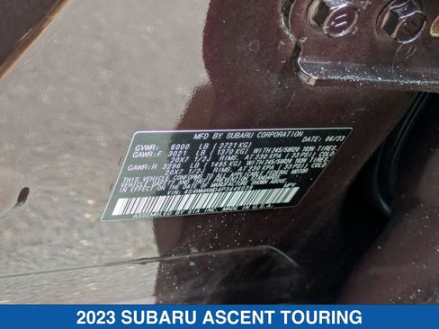 Certified 2023 Subaru Ascent Touring image 41