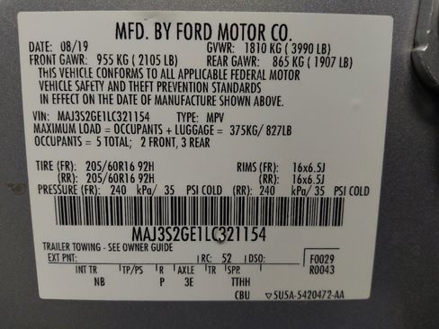 Used 2020 Ford EcoSport SE image 33