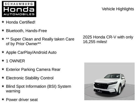 Used 2025 Honda CR-V EX-L image 14