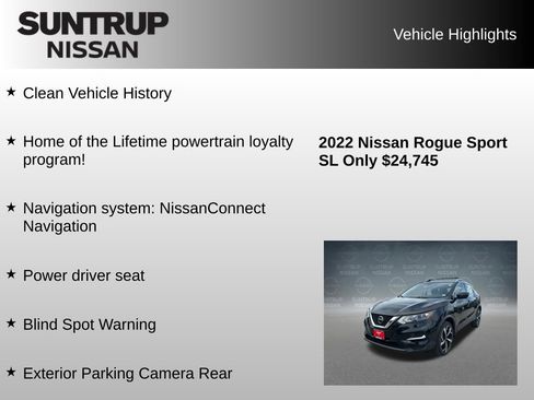 Used 2022 Nissan Rogue Sport SL AWD/4WD image 8