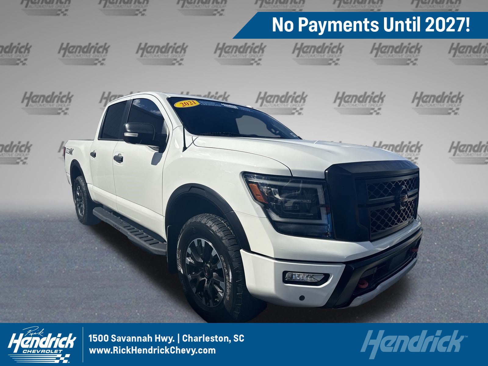 Used 2021 Nissan Titan PRO-4X w/ Pro-4x Convenience Package AWD/4WD image 1