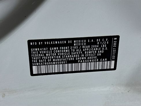 Used 2025 Volkswagen Jetta S image 12