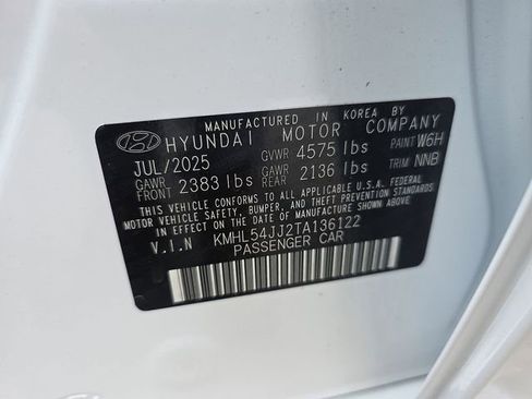New 2026 Hyundai Sonata Limited FWD image 47
