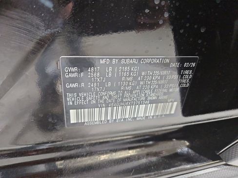 New 2026 Subaru Crosstrek 2.5i Wilderness AWD/4WD image 27