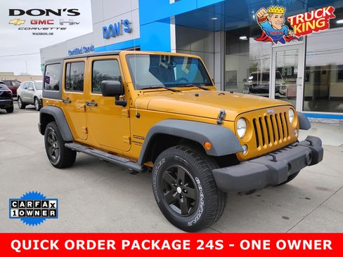 Used 2014 Jeep Wrangler Unlimited Sport w/ Quick Order Package 24S image 1