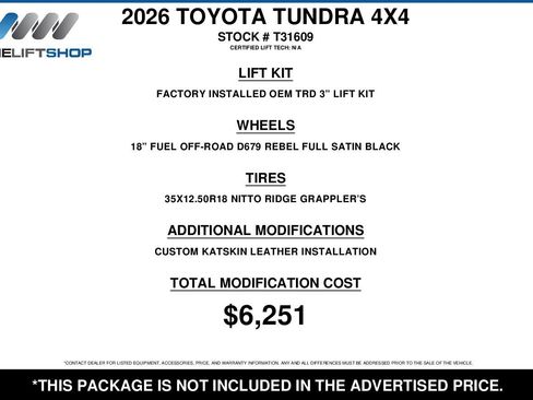 Used 2026 Toyota Tundra SR5 image 2