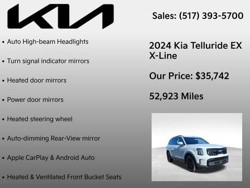 Certified 2024 Kia Telluride EX X-Line image 17