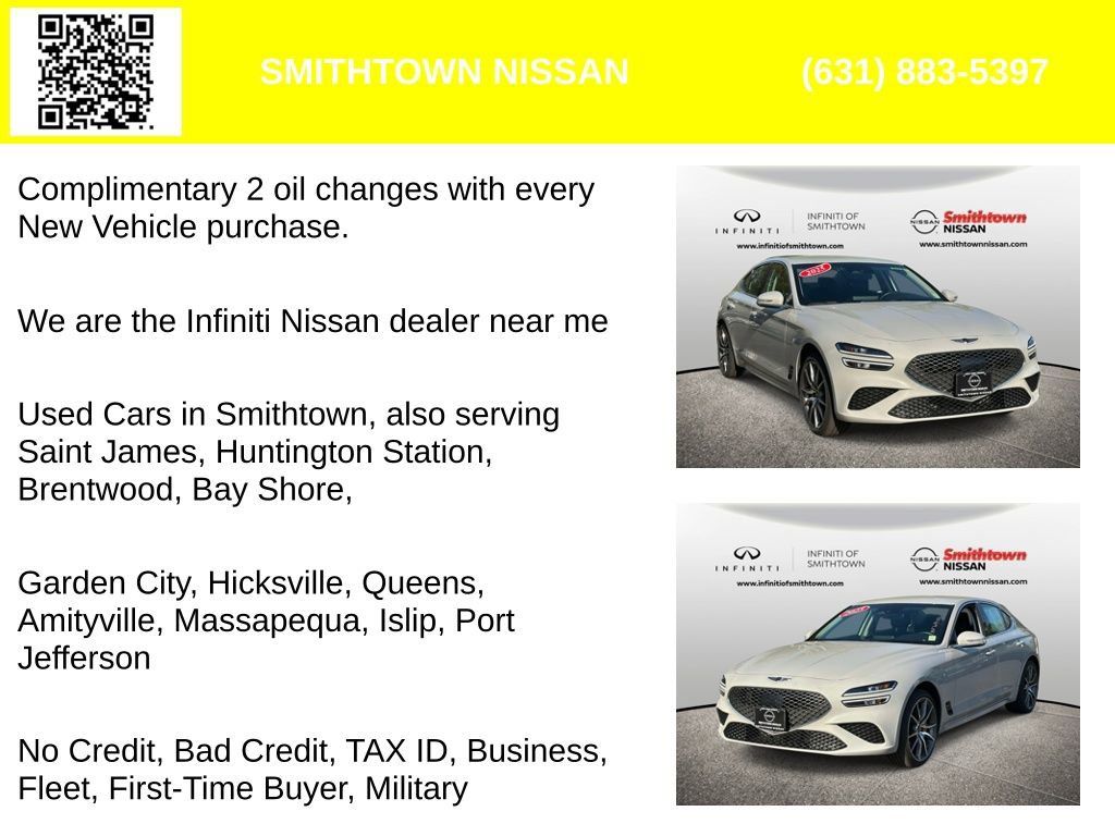 Used 2025 Genesis G70 2.5T AWD/4WD image 2