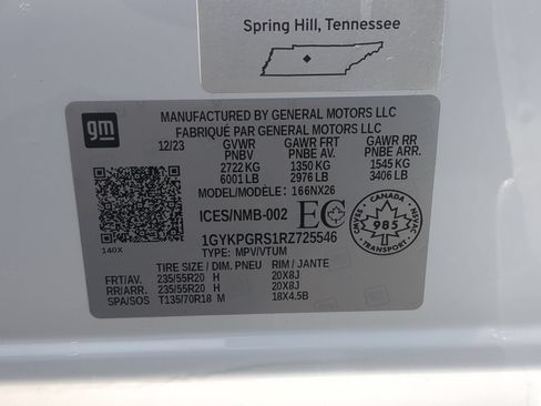 Certified 2024 Cadillac XT6 Sport AWD/4WD image 33