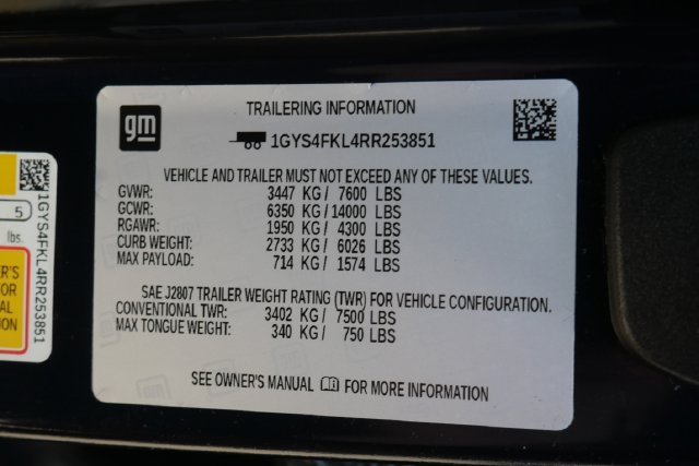 Used 2024 Cadillac Escalade Sport w/ LPO, ONYX Package AWD/4WD image 31