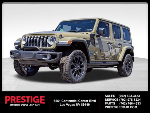 New 2025 Jeep Wrangler Unlimited Sahara AWD/4WD image 1